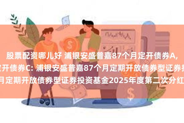 股票配资哪儿好 浦银安盛普嘉87个月定开债券A,浦银安盛普嘉87个月定开债券C: 浦银安盛普嘉87个月定期开放债券型证券投资基金2025年度第二次分红公告