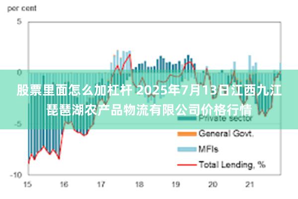 股票里面怎么加杠杆 2025年7月13日江西九江琵琶湖农产品物流有限公司价格行情